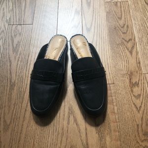Sam Edelman Mule Loafer. 6.5 Black. Padded sole. Worn in office. Like new